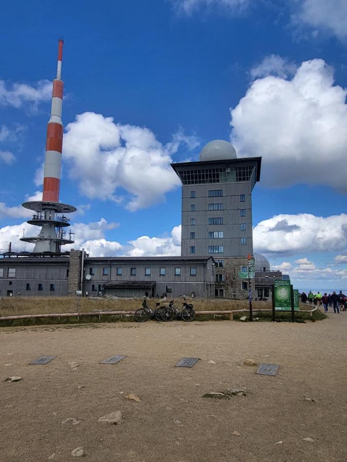 Appartement Zur Bergoase Mi Schwimmbad Hohegeiß Exterior foto